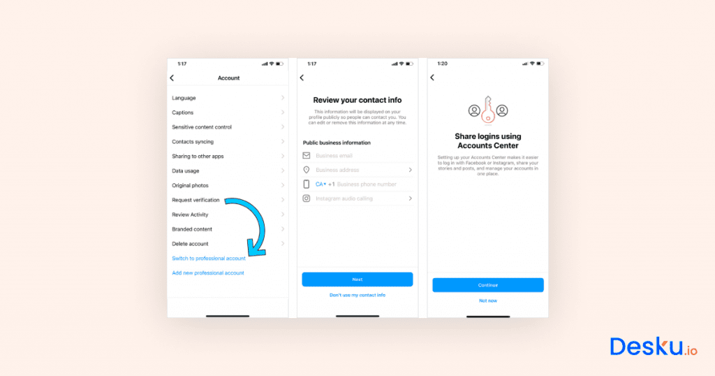 Switching to an instagram business profile why and how